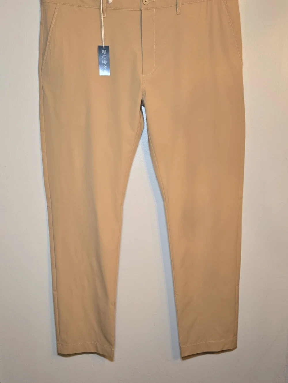 J. Crew Tech Flex Slim Chino Pants 38x32 Khaki Stretch NWT